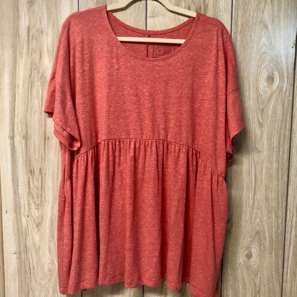 Anthropologie Knit Peplum Top